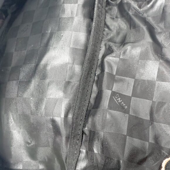 VANS Off the Wall Fanny Pack Yellow Canvas 4 Pocket Crossbody Waist Bag 16" - Picture 7 of 11